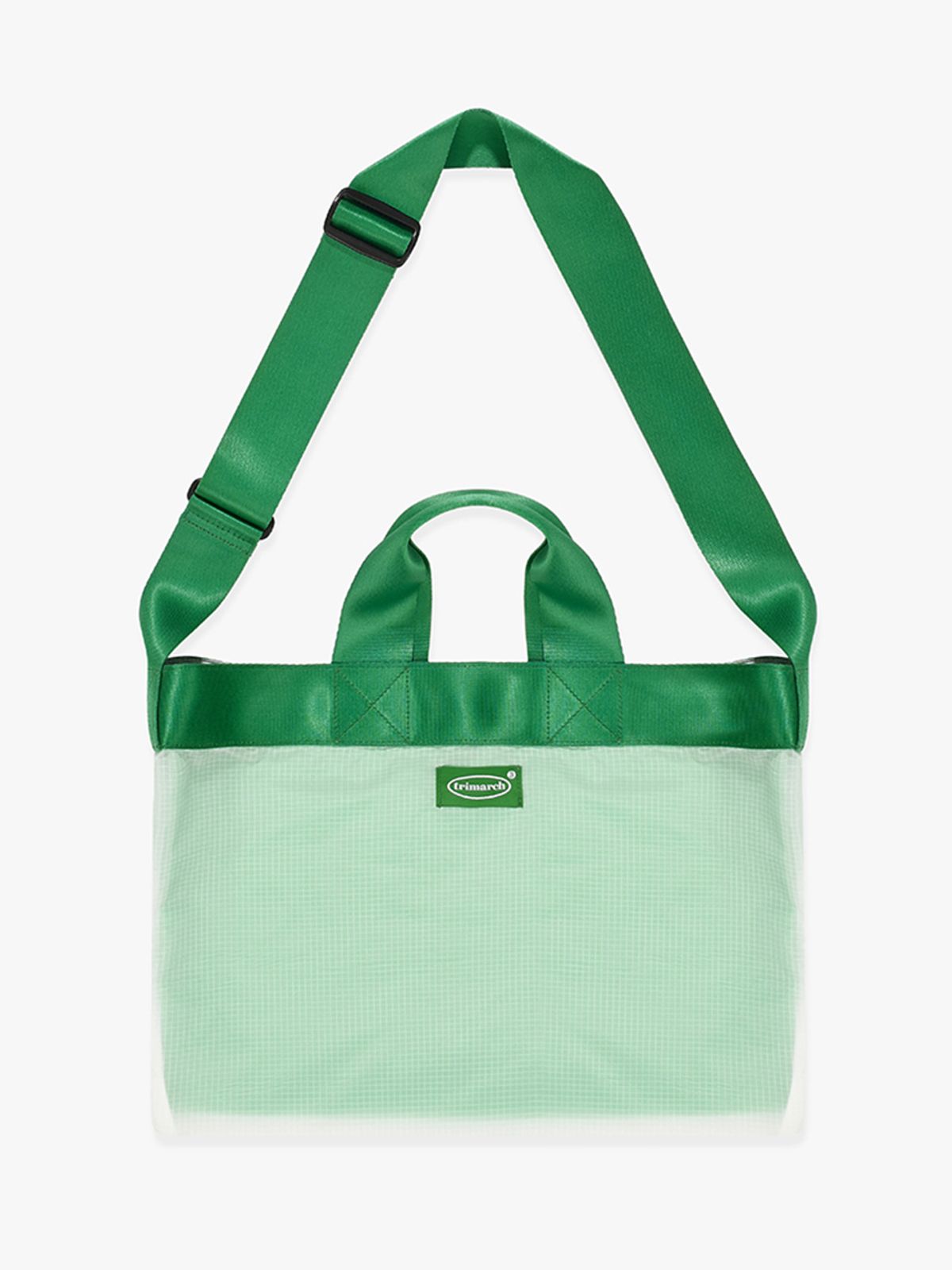 트리마치(TRIMARCH) Tri / Sheer Layered cross bag / Green