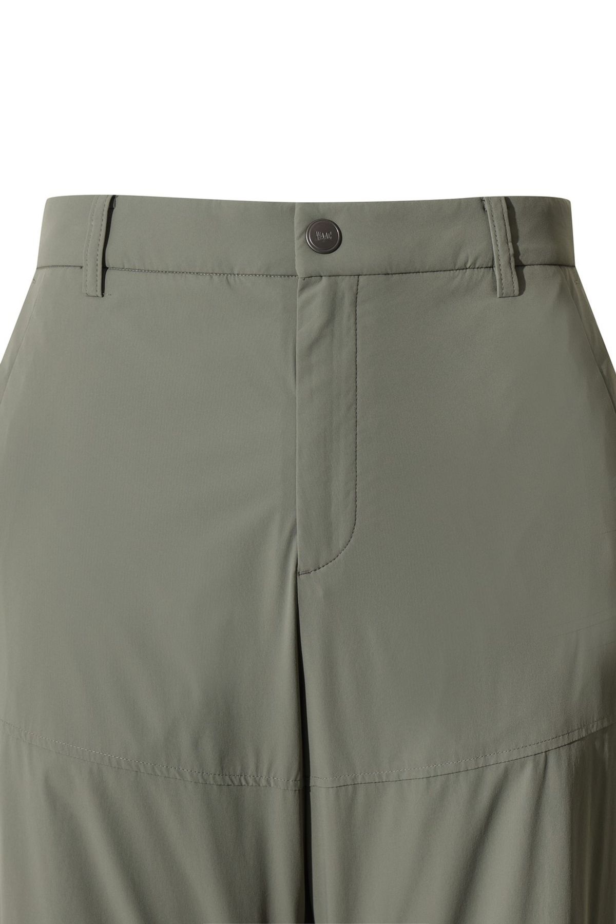 왁(WAAC) Men Brushed Mesh Tapered Hybrid Jogger Pants WMPNW25707GRD