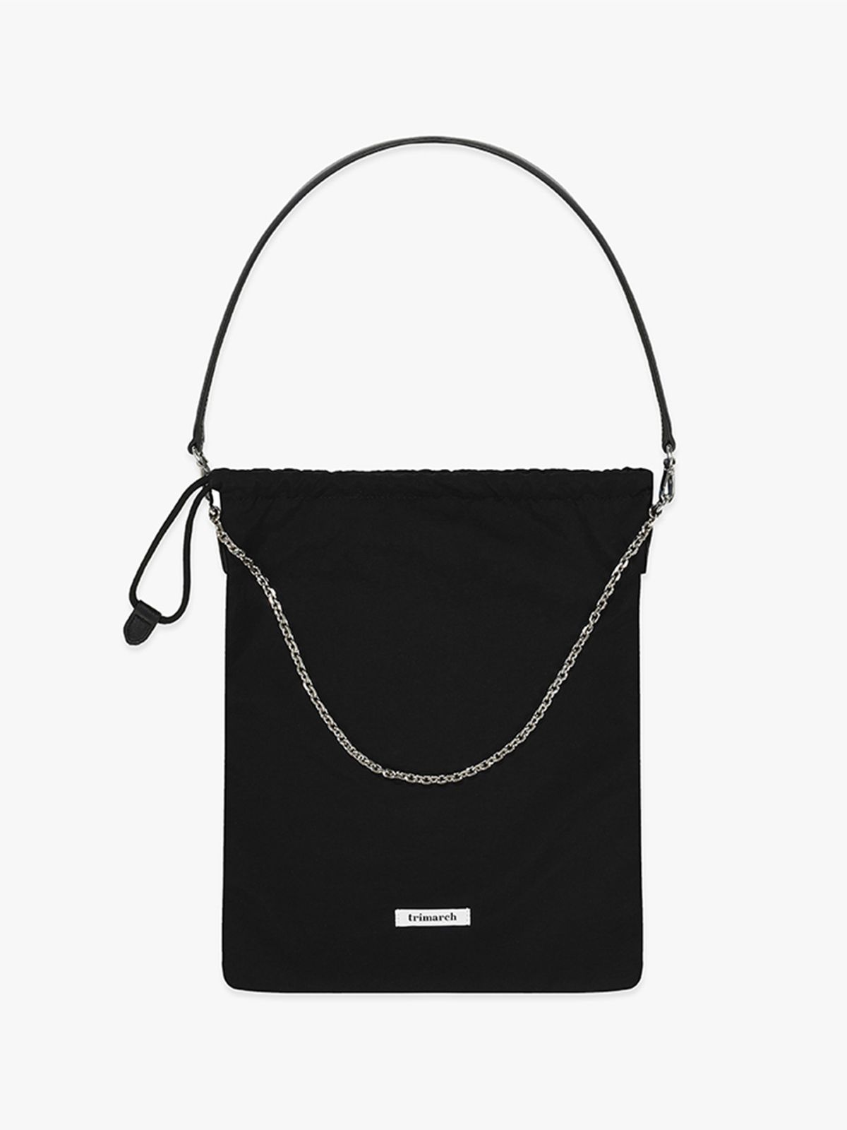 트리마치(TRIMARCH) Tri / Easy Fabric shoulder bag / Black