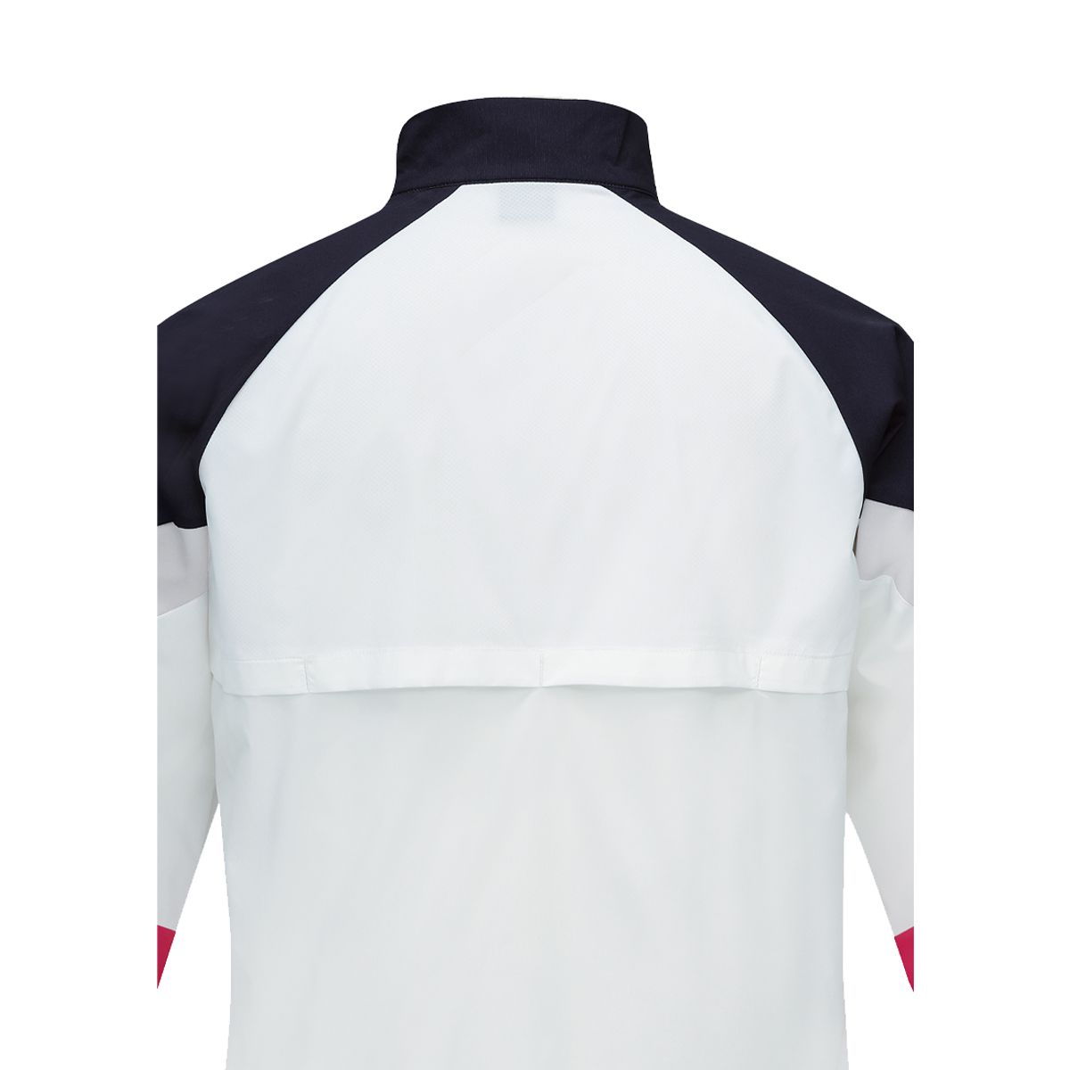 요넥스(YONEX) 253JJ005U 화이트 공용 컬러 포인트 아노락 자켓