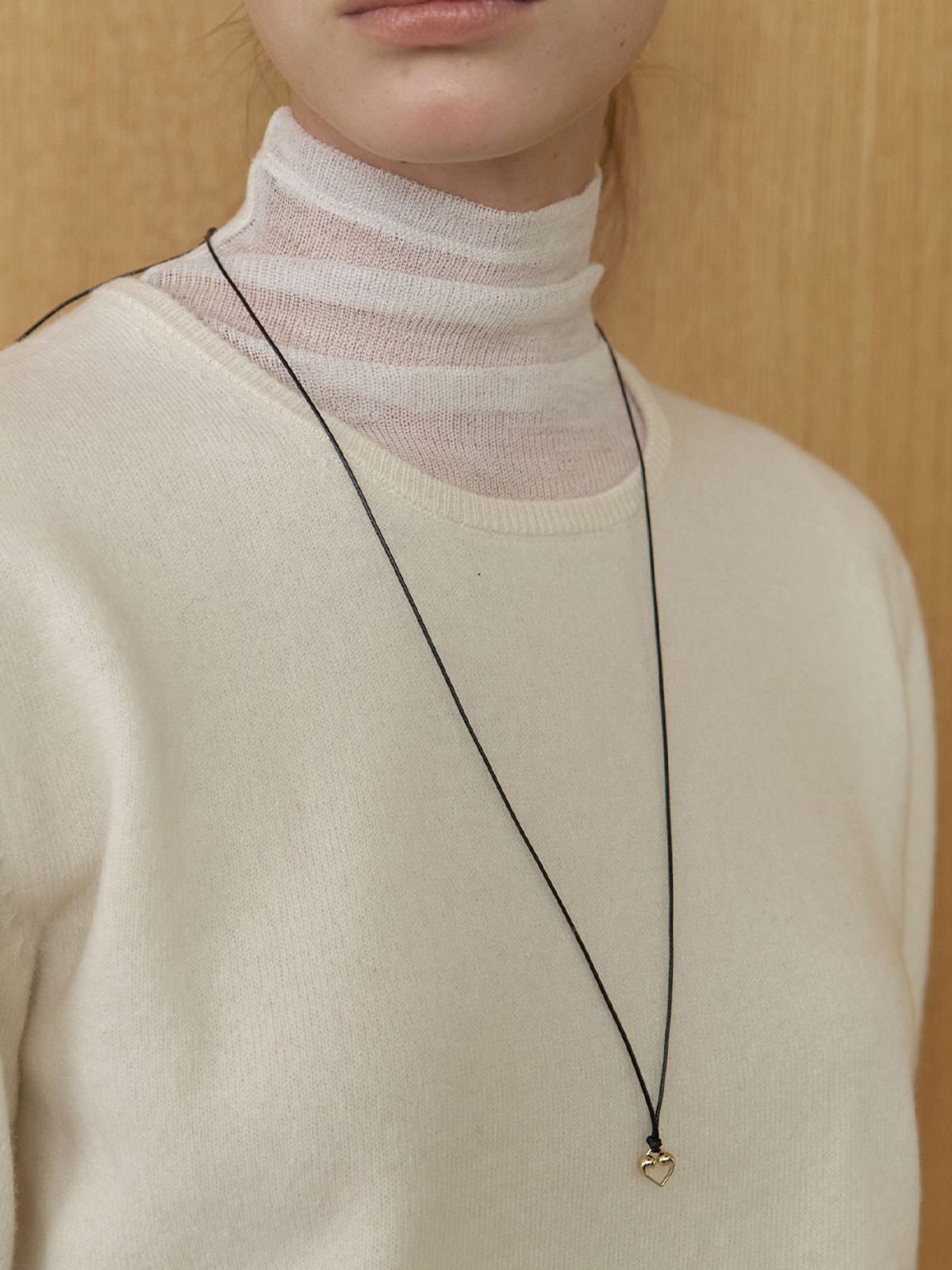 러브미몬스터(LOVE ME MONSTER) Mini Mont Long Strap Necklace (L253MNK060)