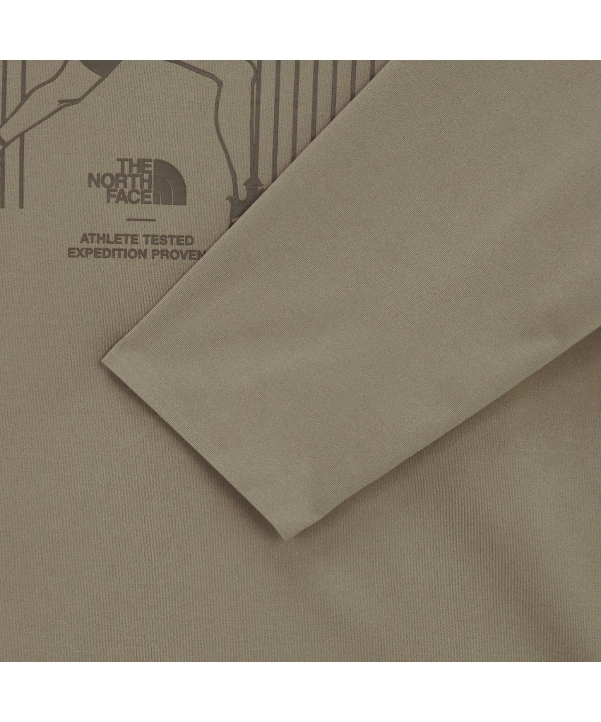 노스페이스(THE NORTH FACE) NT7TR51D 남성 살리오 긴팔 티셔츠 BEIGE_BROWN
