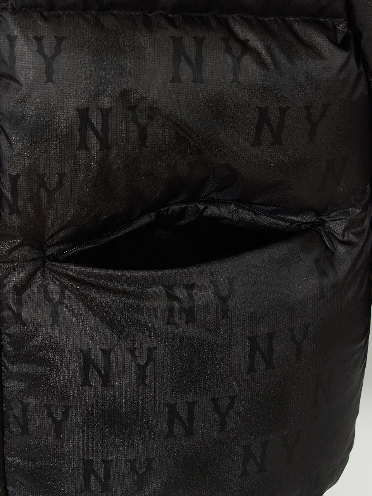 엠엘비 키즈(MLB KIDS) 모노그램 빈티지 DTP 숏 덕다운 NY (Black)