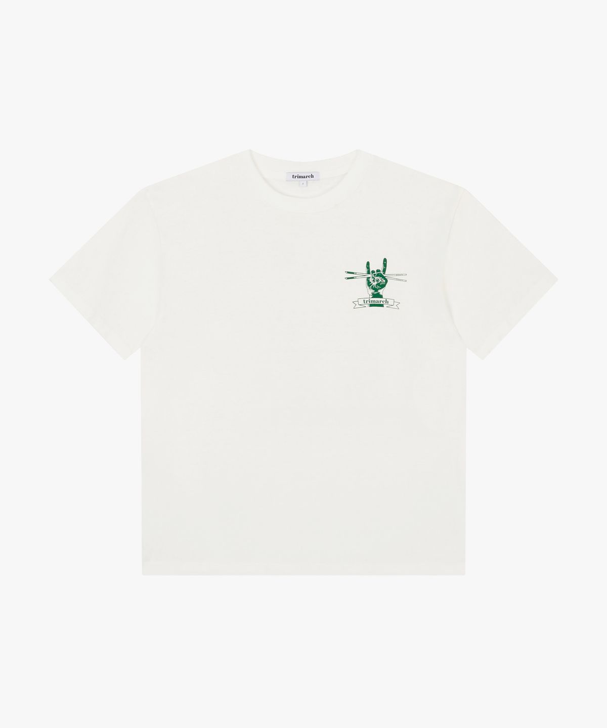 트리마치(TRIMARCH) Dumpling T-shirt / Ivory