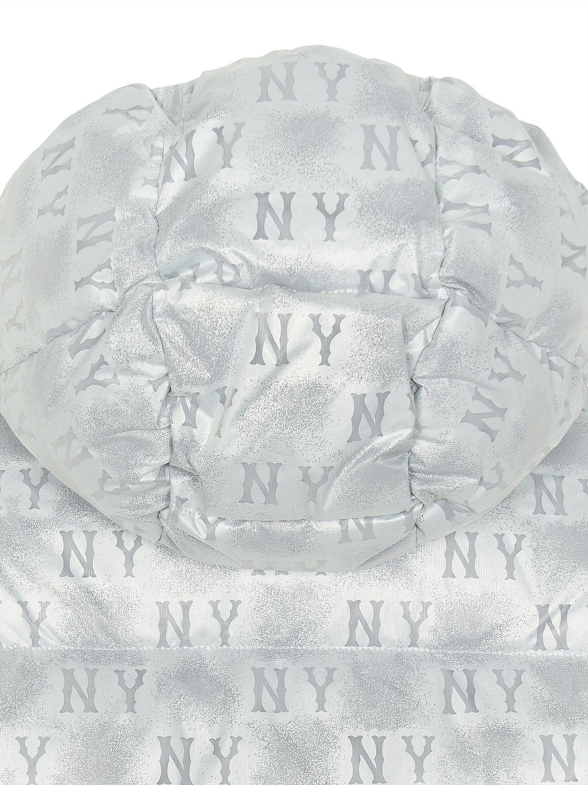 엠엘비 키즈(MLB KIDS) 모노그램 빈티지 DTP 숏 덕다운 NY (Silver)