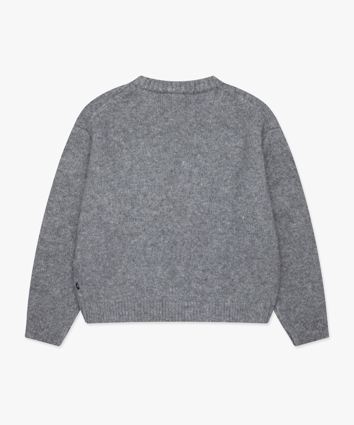 엘엠씨(LMC) EMB BEAR ROUND NECK CARDIGAN gray