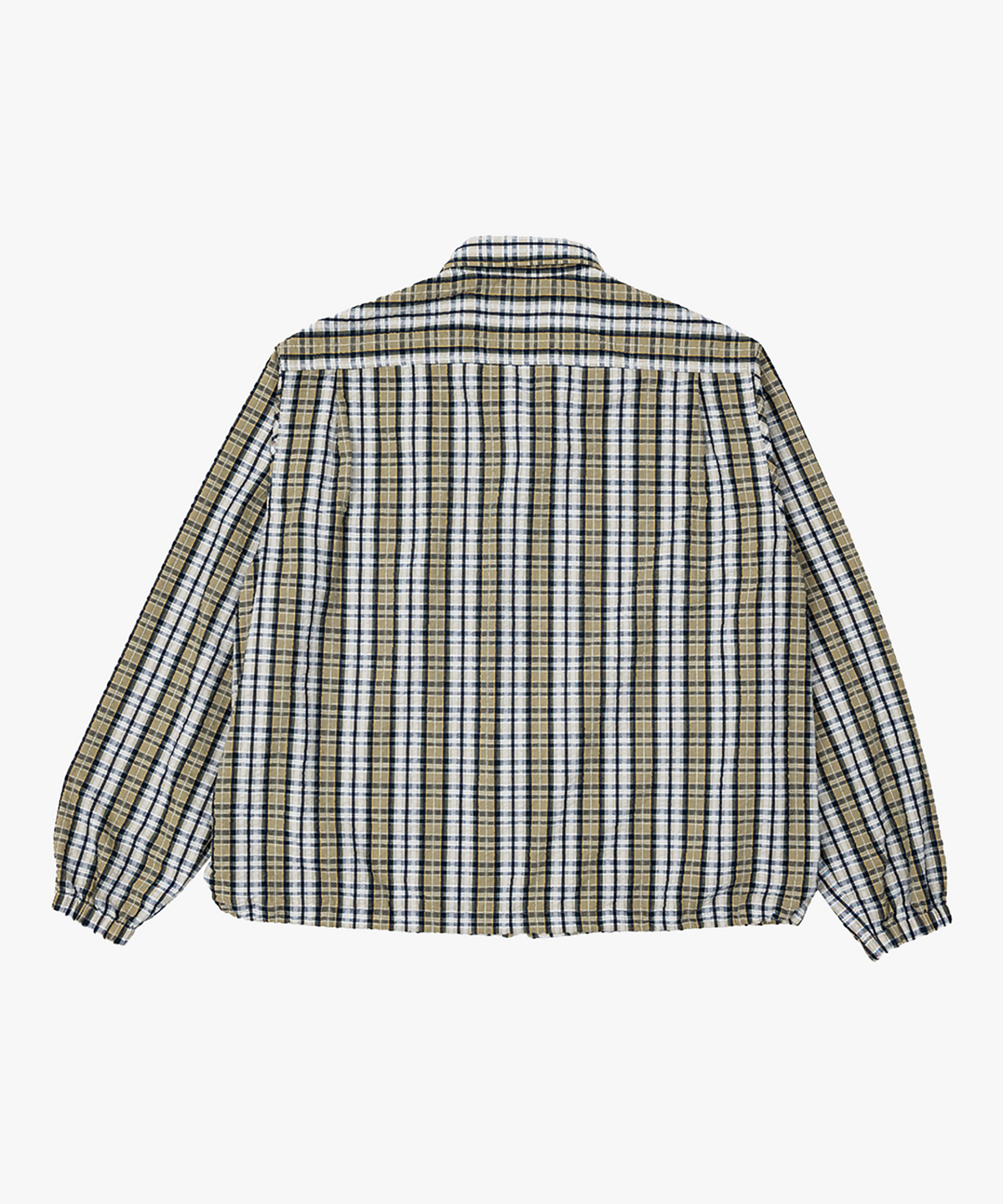 파버(FABEUR) CHECK SHIRTS JACKET (KHAKI)