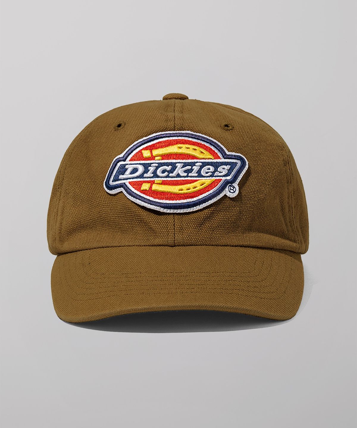 디키즈(DICKIES) 빅로고 워시드 볼캡 Brown