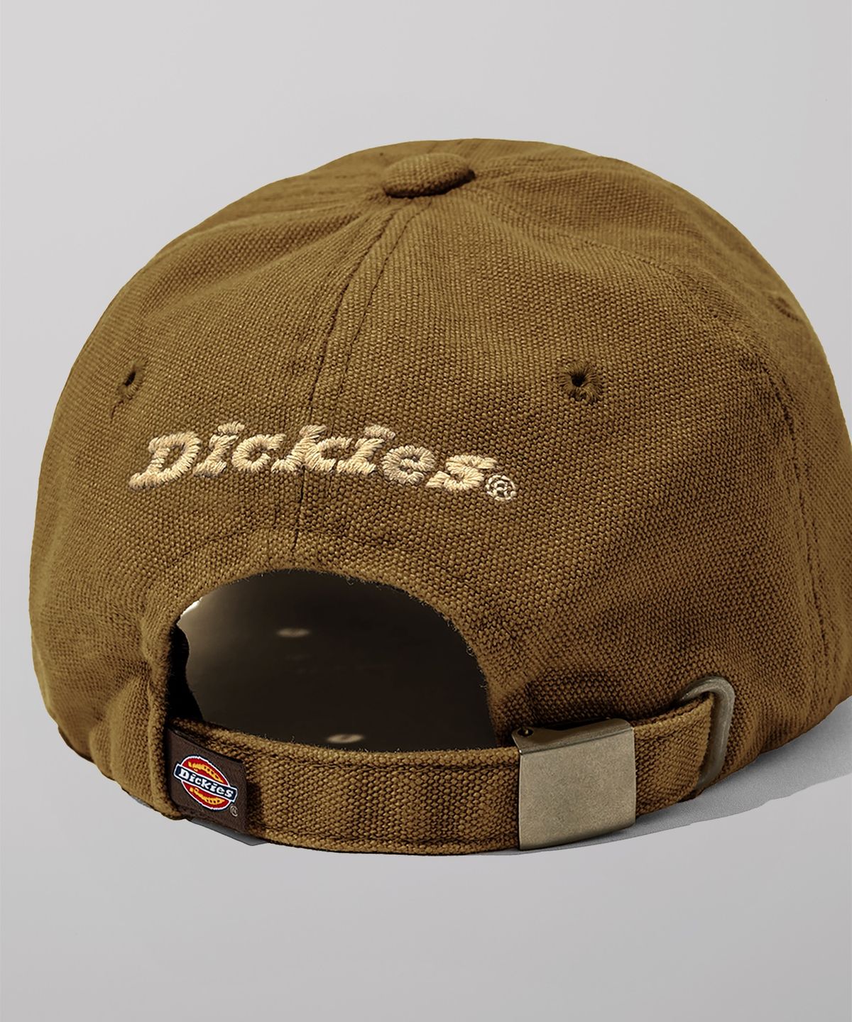 디키즈(DICKIES) 빅로고 워시드 볼캡 Brown