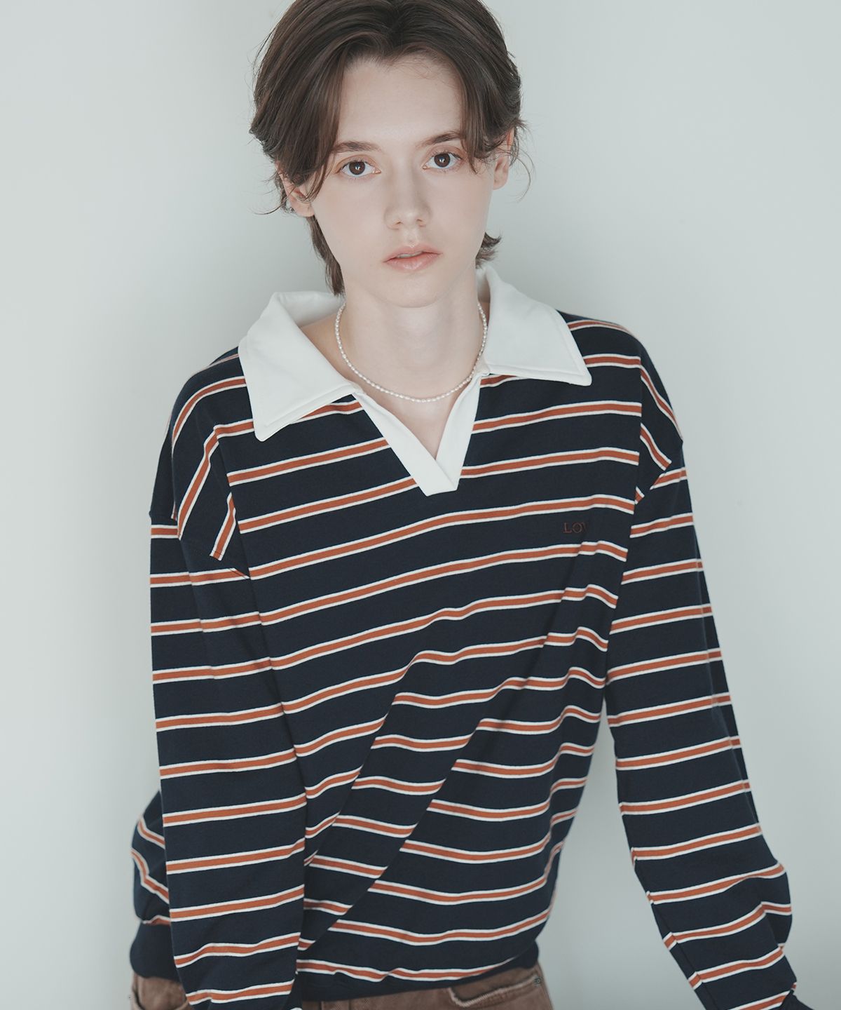 로브로브(LOVLOV) MY COLLAR SWEAT