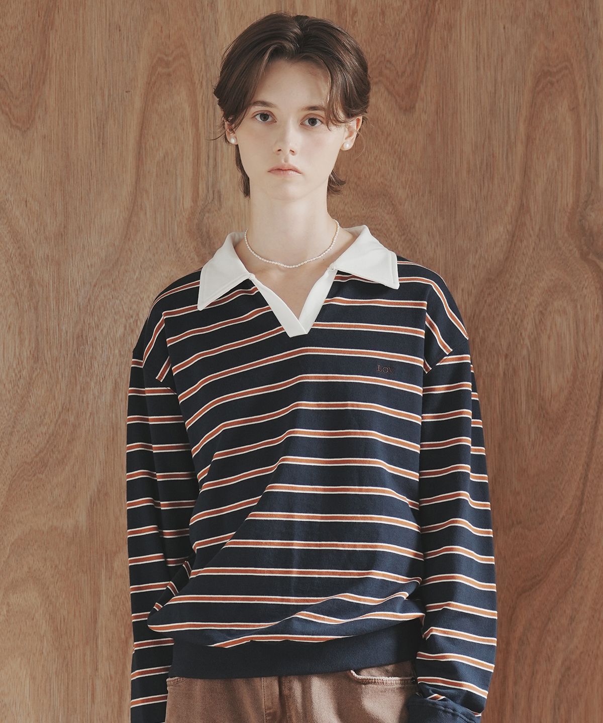 로브로브(LOVLOV) MY COLLAR SWEAT