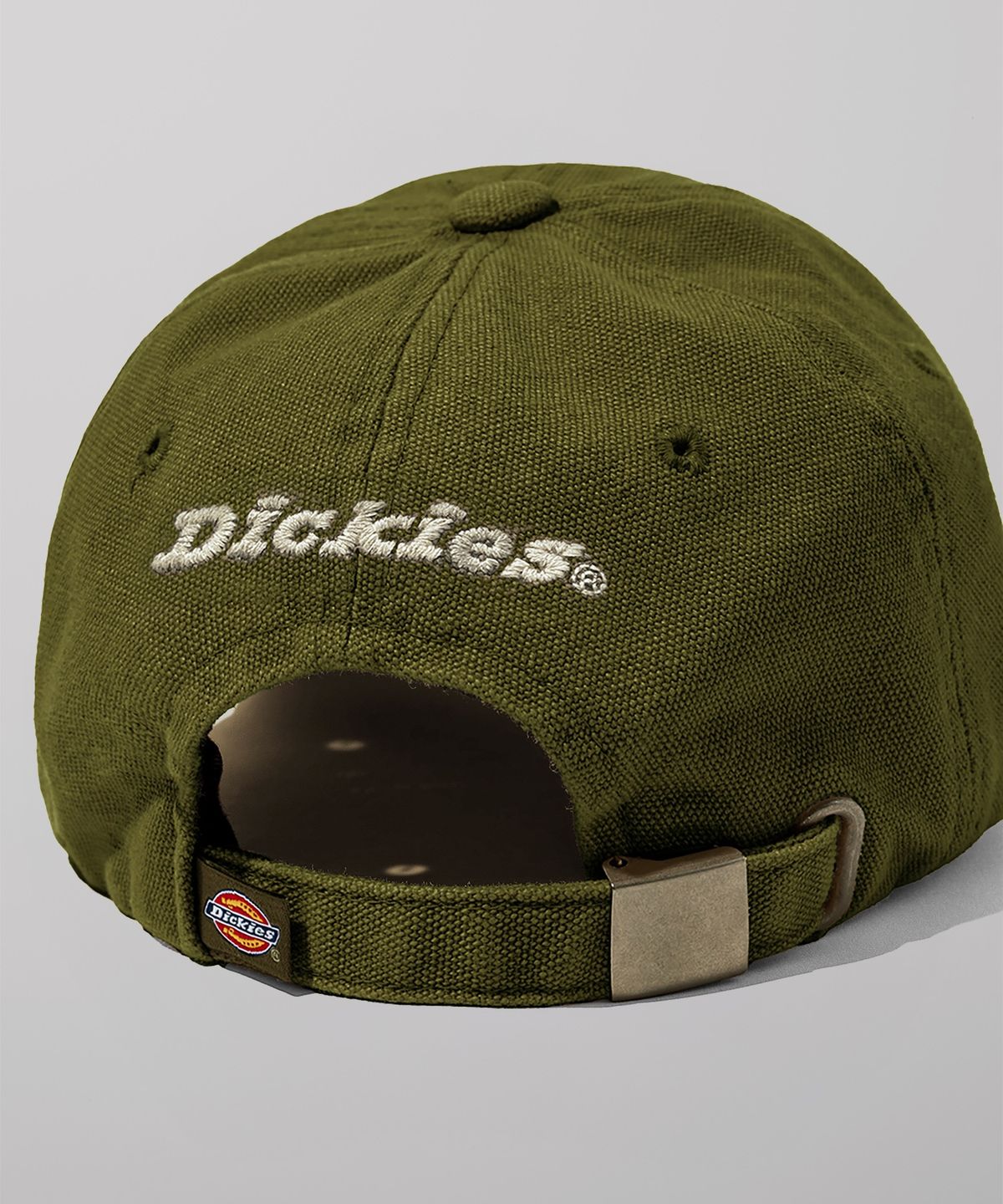 디키즈(DICKIES) 빅로고 워시드 볼캡 Olive
