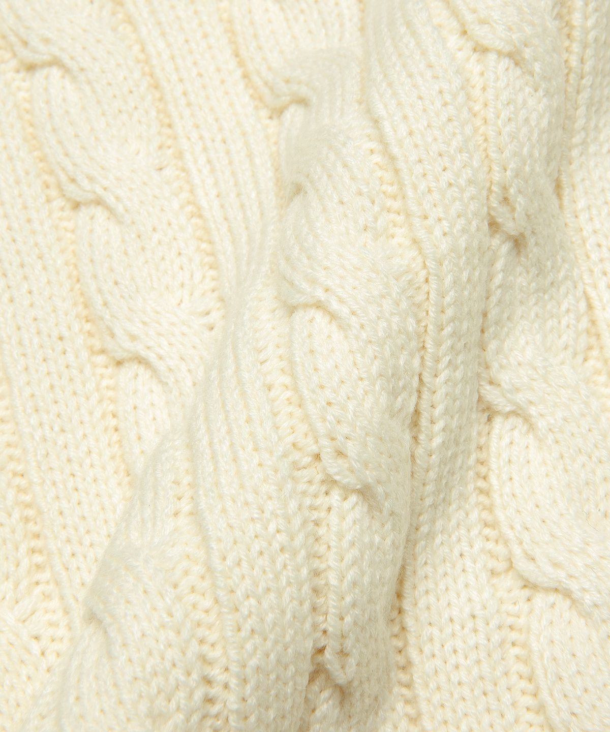엘엠씨(LMC) GOTHIC CABLE TENNIS KNIT ivory