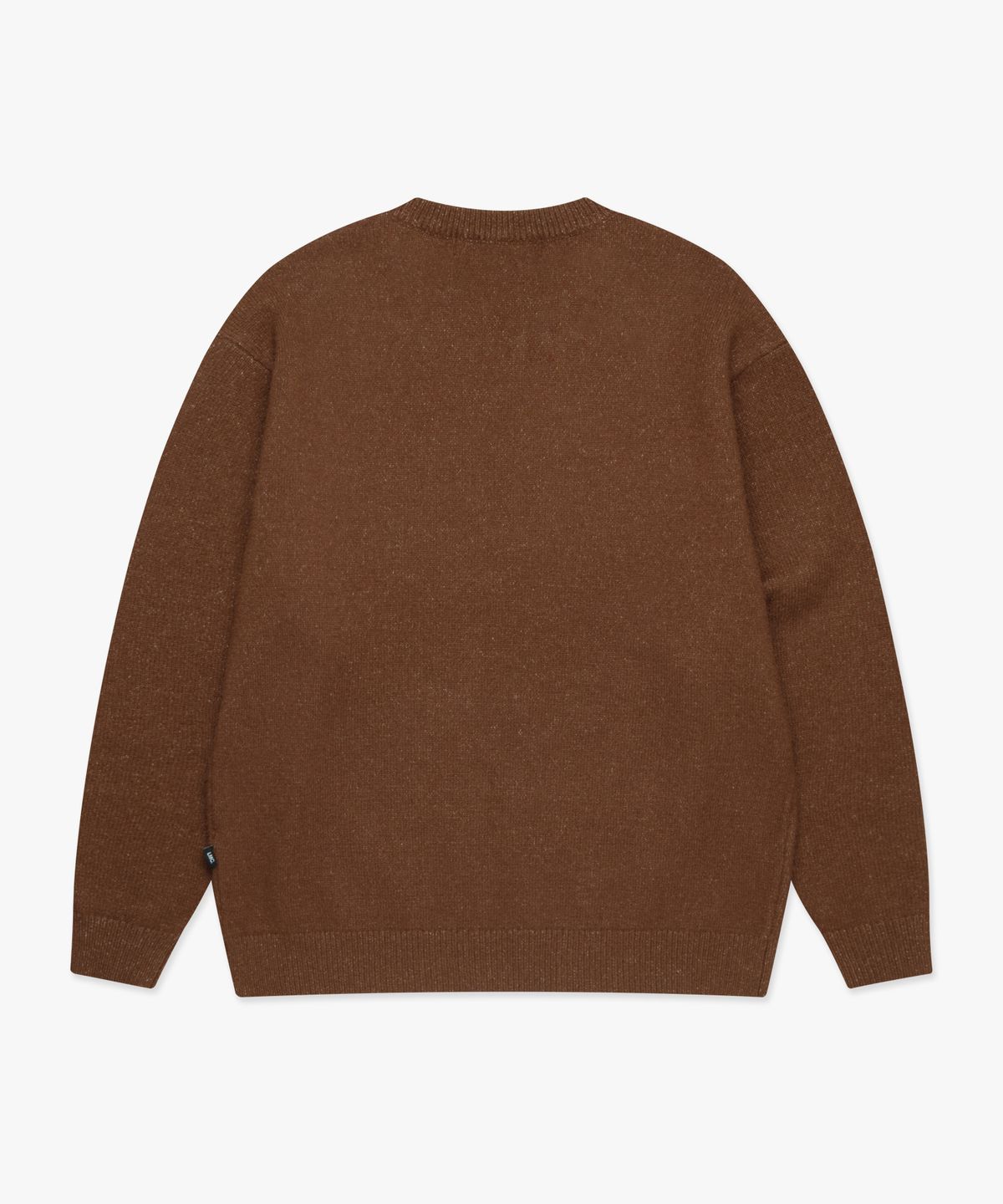 엘엠씨(LMC) GOTHIC NAME KNIT SWEATER brown