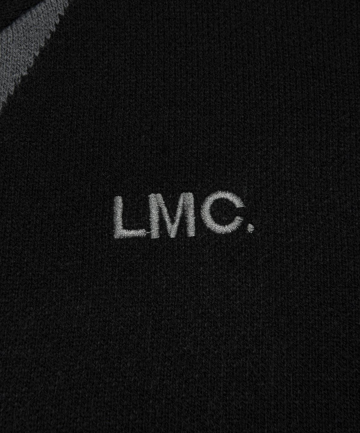 엘엠씨(LMC) LMCAPITAL SOCCER KNIT SWEATER black