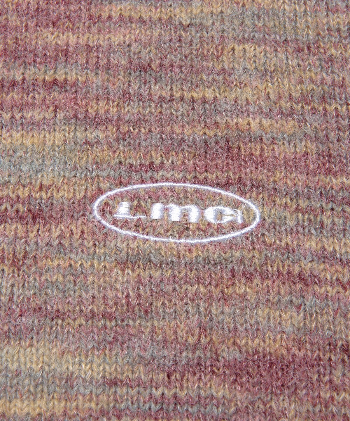 엘엠씨(LMC) OVAL MULTI COLOR KNIT beige