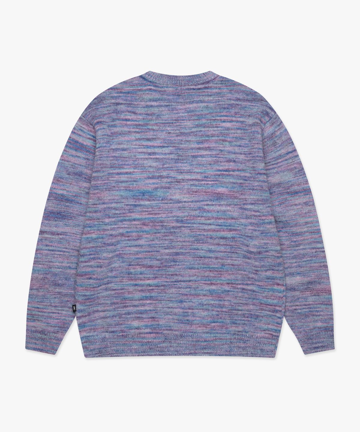 엘엠씨(LMC) OVAL MULTI COLOR KNIT purple
