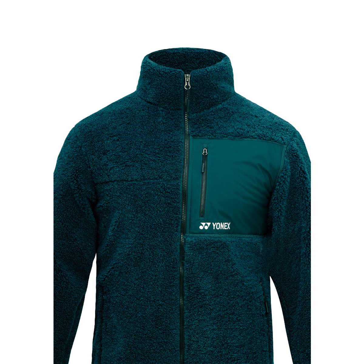 요넥스(YONEX) 253JJ009U 다크 그린 공용 전면 포켓 플리스 자켓