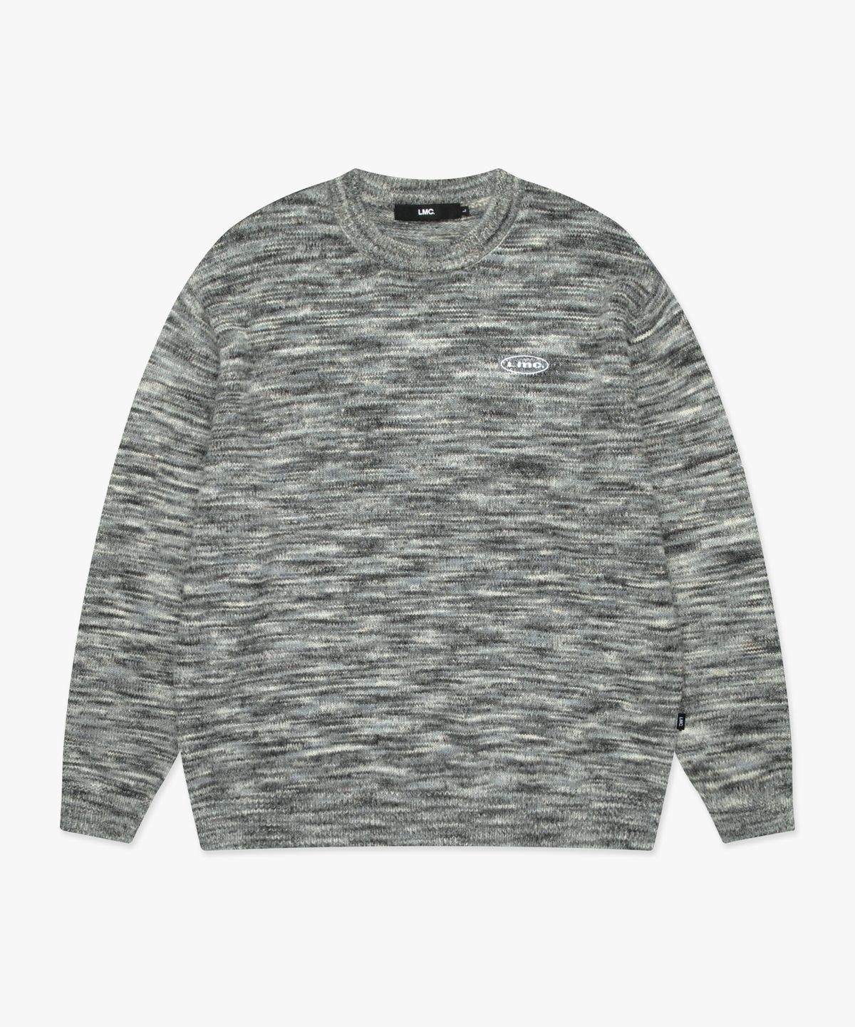 엘엠씨(LMC) OVAL MULTI COLOR KNIT black