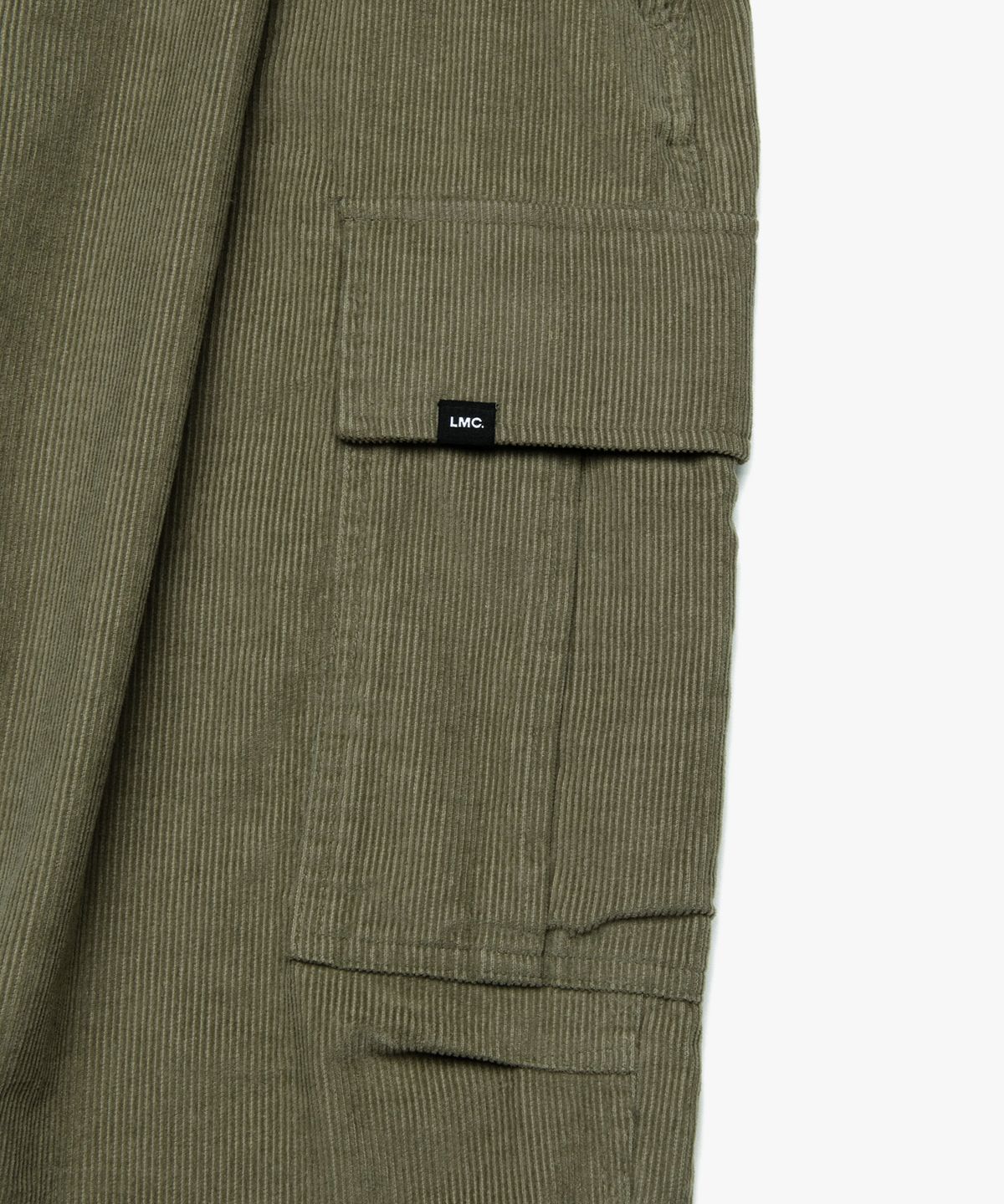 엘엠씨(LMC) CORDUROY WIDE CARGO PANTS khaki