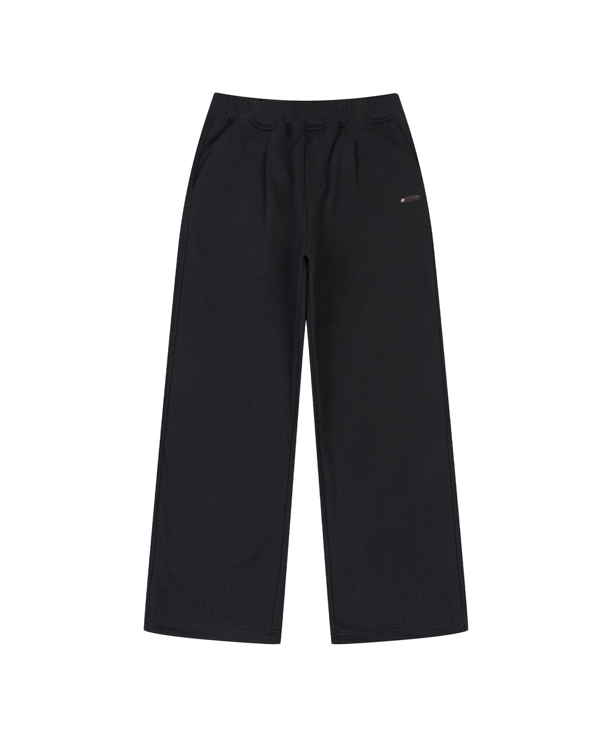 아웃도어 프로덕츠(OUTDOOR PRODUCTS) ONE TUCK WIDE STRING SWEAT PANTS (BLACK)