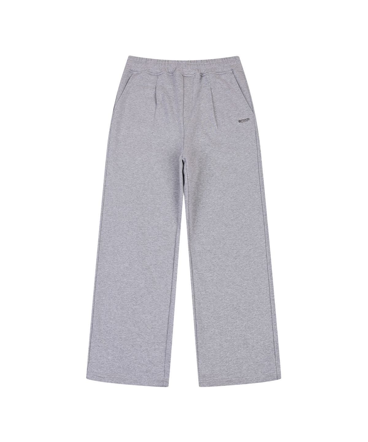 아웃도어 프로덕츠(OUTDOOR PRODUCTS) ONE TUCK WIDE STRING SWEAT PANTS (MELANGE)