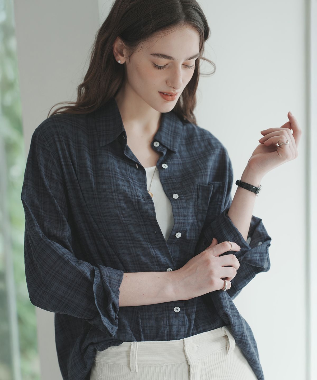 로브로브(LOVLOV) JOYFUL CHECK SHIRTS