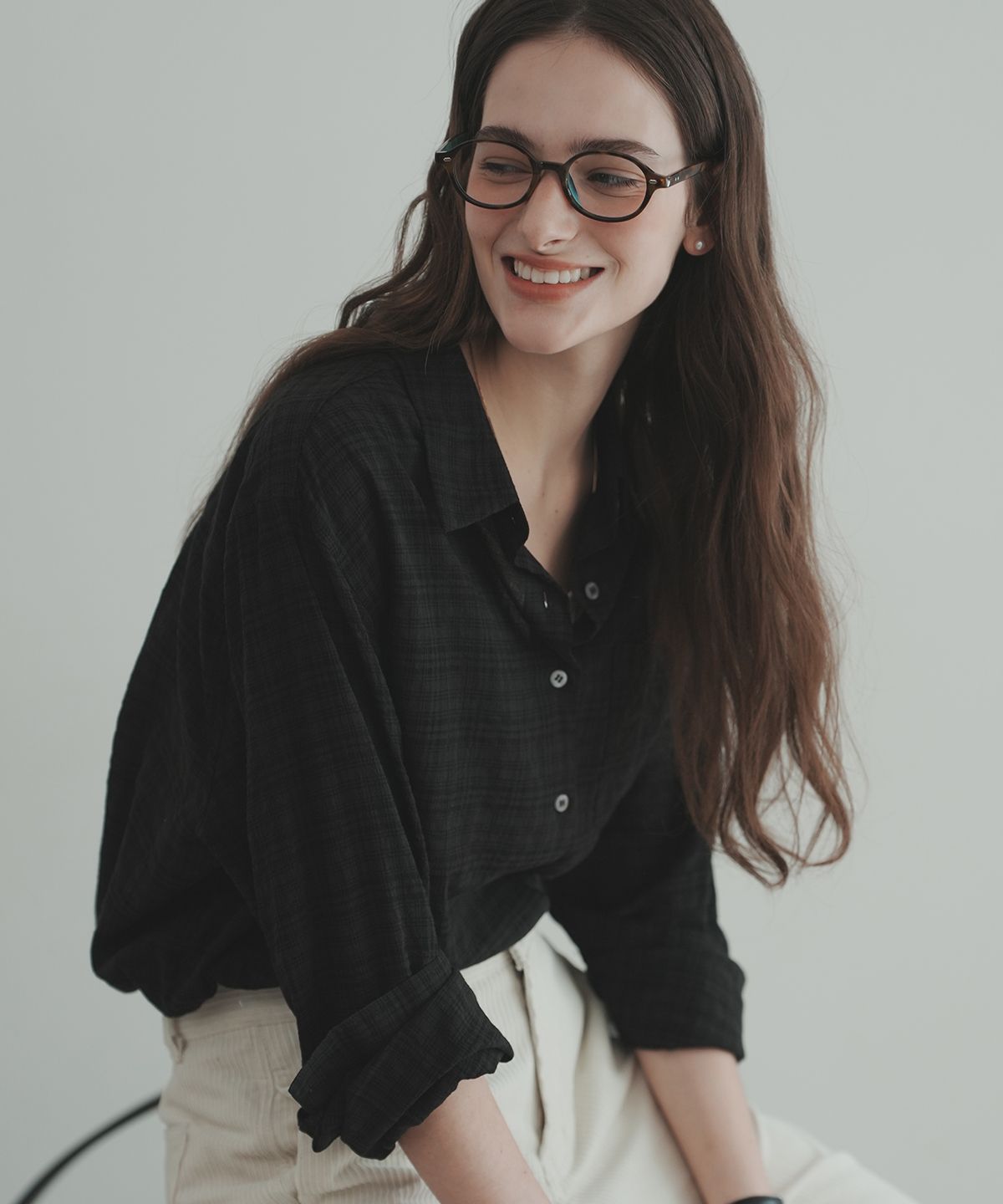 로브로브(LOVLOV) JOYFUL CHECK SHIRTS