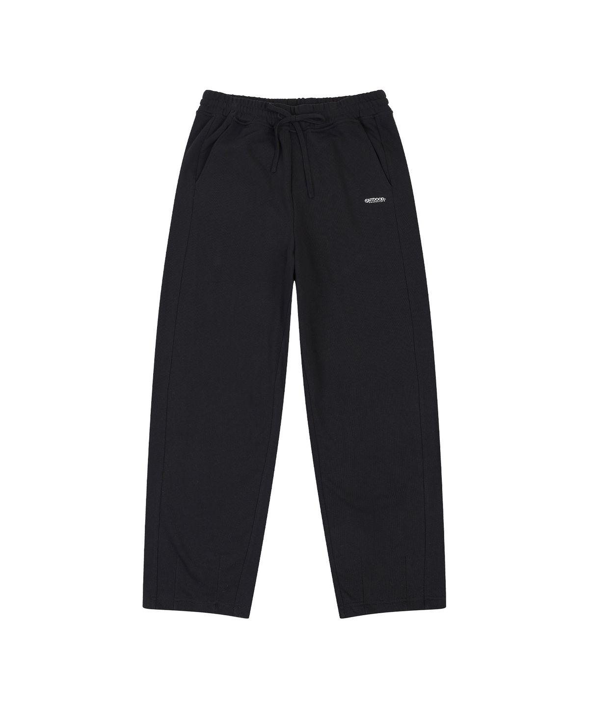 아웃도어 프로덕츠(OUTDOOR PRODUCTS) WIDE CURVED SWEAT PANTS (BLACK)
