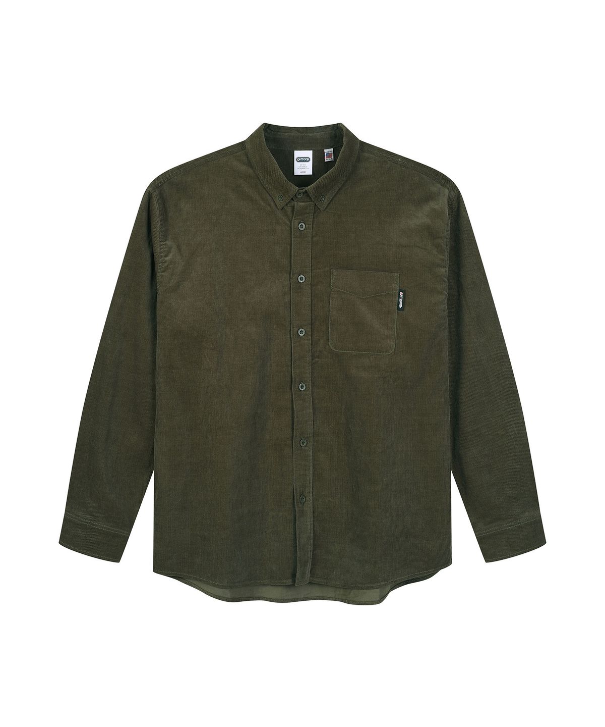 아웃도어 프로덕츠(OUTDOOR PRODUCTS) BASIC CORDUROY SHIRTS (KHAKI)