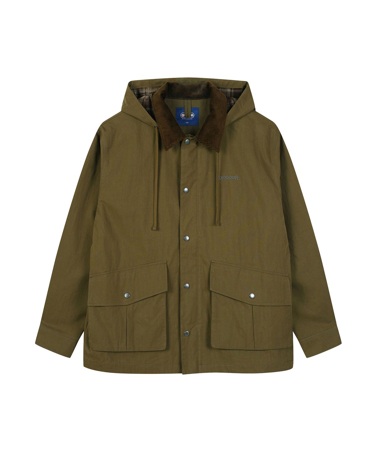 아웃도어 프로덕츠(OUTDOOR PRODUCTS) MULTI POCKET HOOD JACKET (KHAKI)