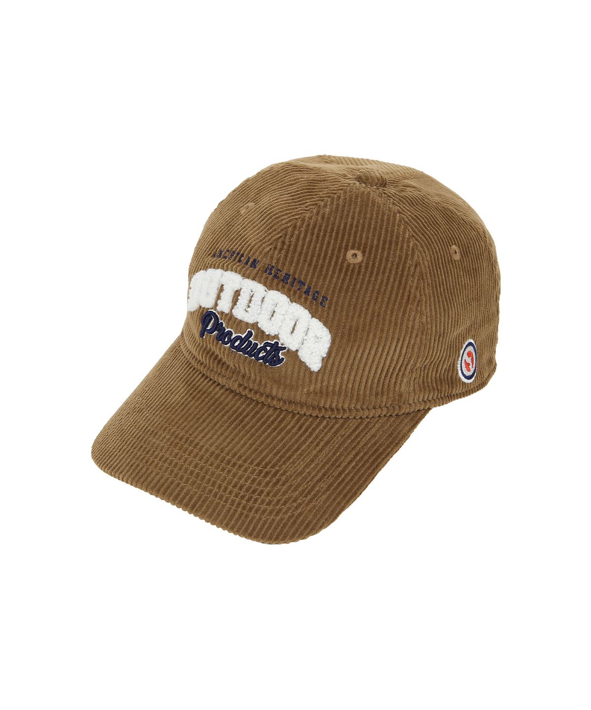아웃도어 프로덕츠(OUTDOOR PRODUCTS) ARCH LOGO CORDUROY CAP (LIGHT BROWN)