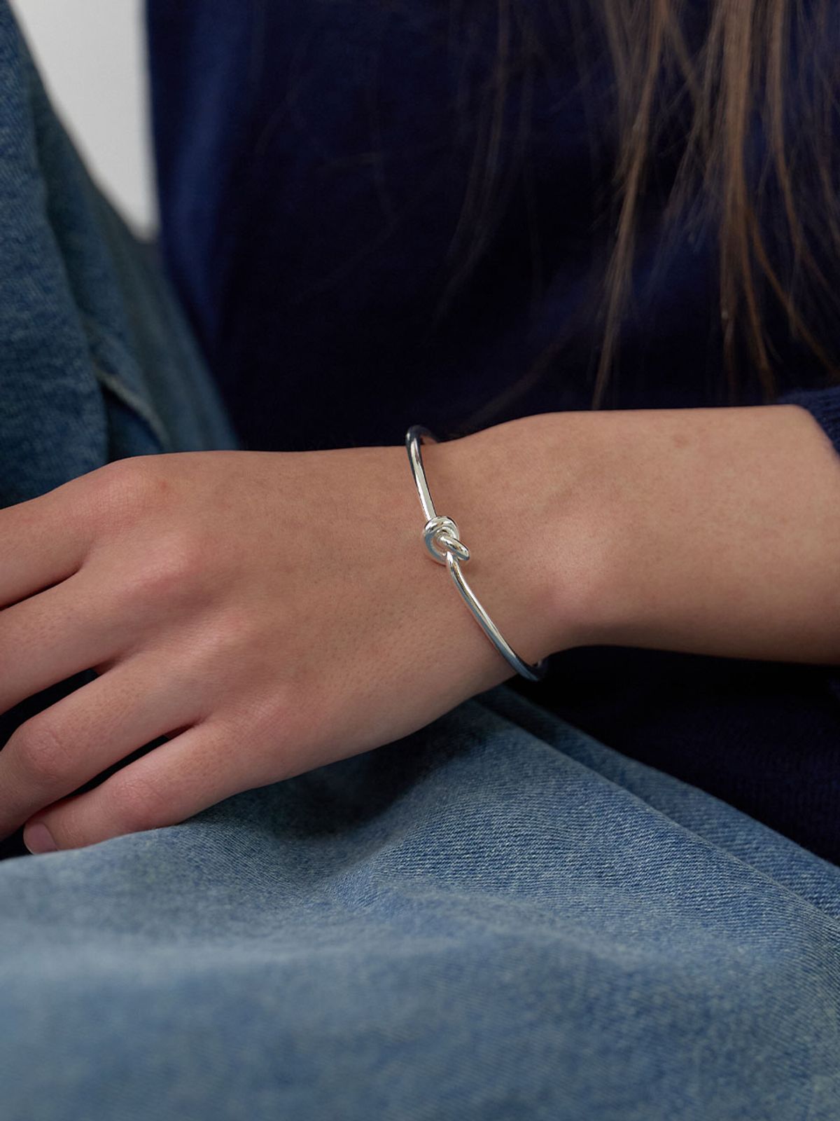 러브미몬스터(LOVE ME MONSTER) Minimal Knot Cuff (L253MBC060)