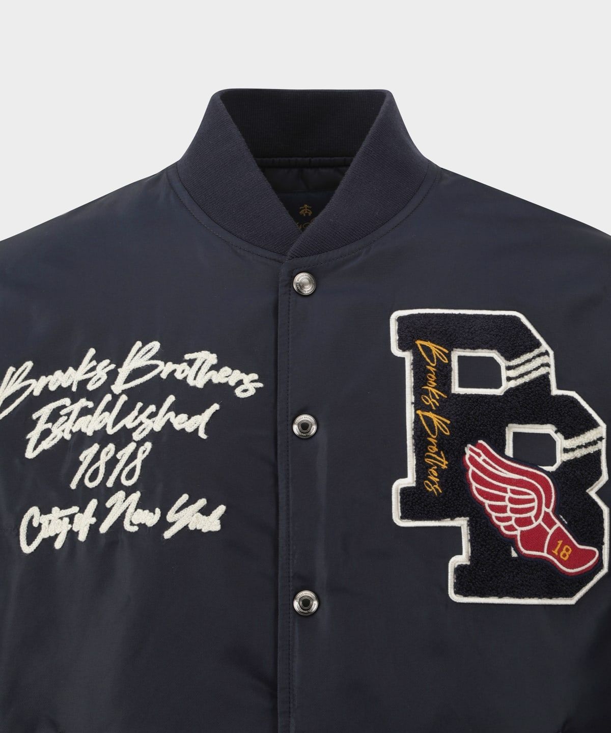 브룩스 브라더스(BROOKS BROTHERS) 바시티점퍼 (네이비) (BBOTMBF304)