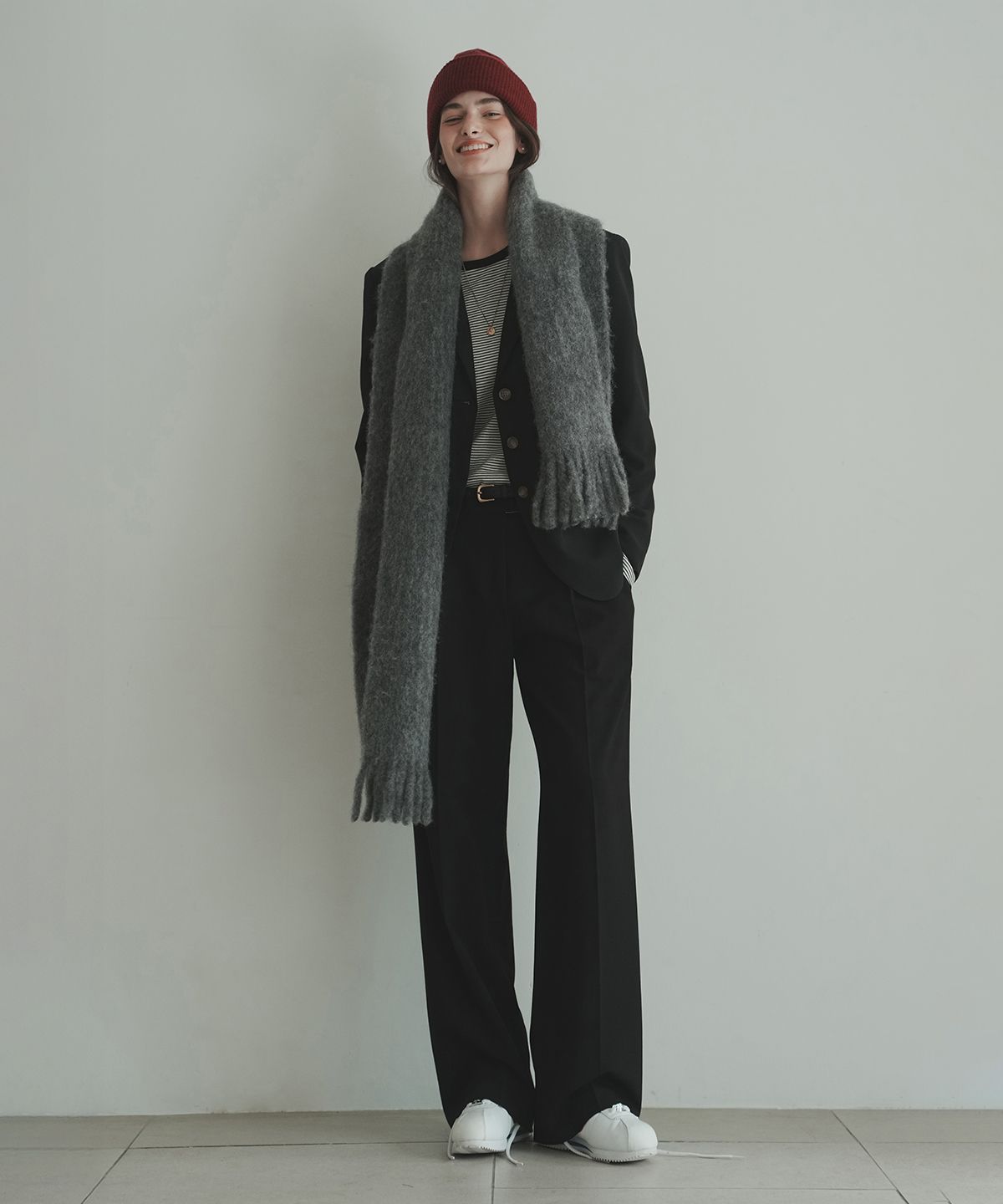 로브로브(LOVLOV) LONG FIT SLACKS