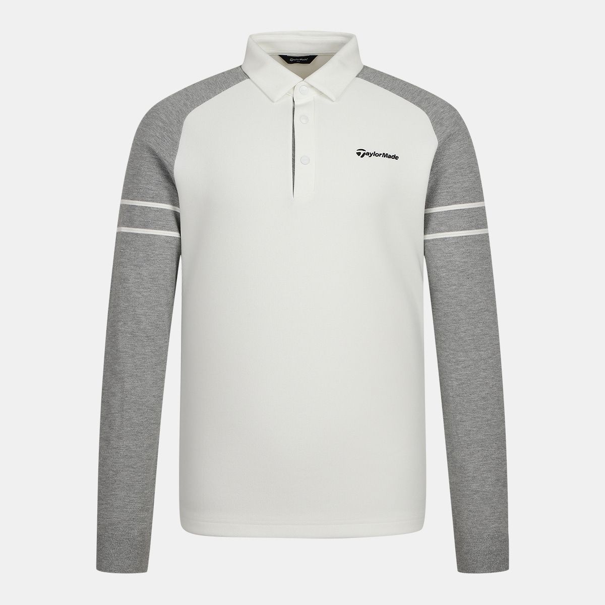 테일러메이드 어패럴(TAYLORMADE APPAREL) 남성 니트 하이브리드 카라 티셔츠 TTO-32HG43-101