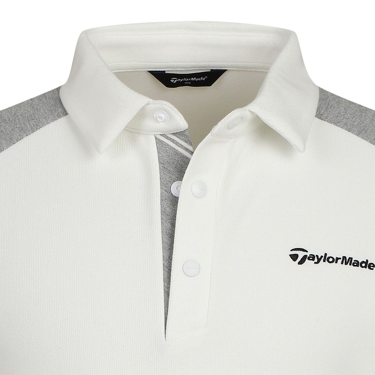 테일러메이드 어패럴(TAYLORMADE APPAREL) 남성 니트 하이브리드 카라 티셔츠 TTO-32HG43-101