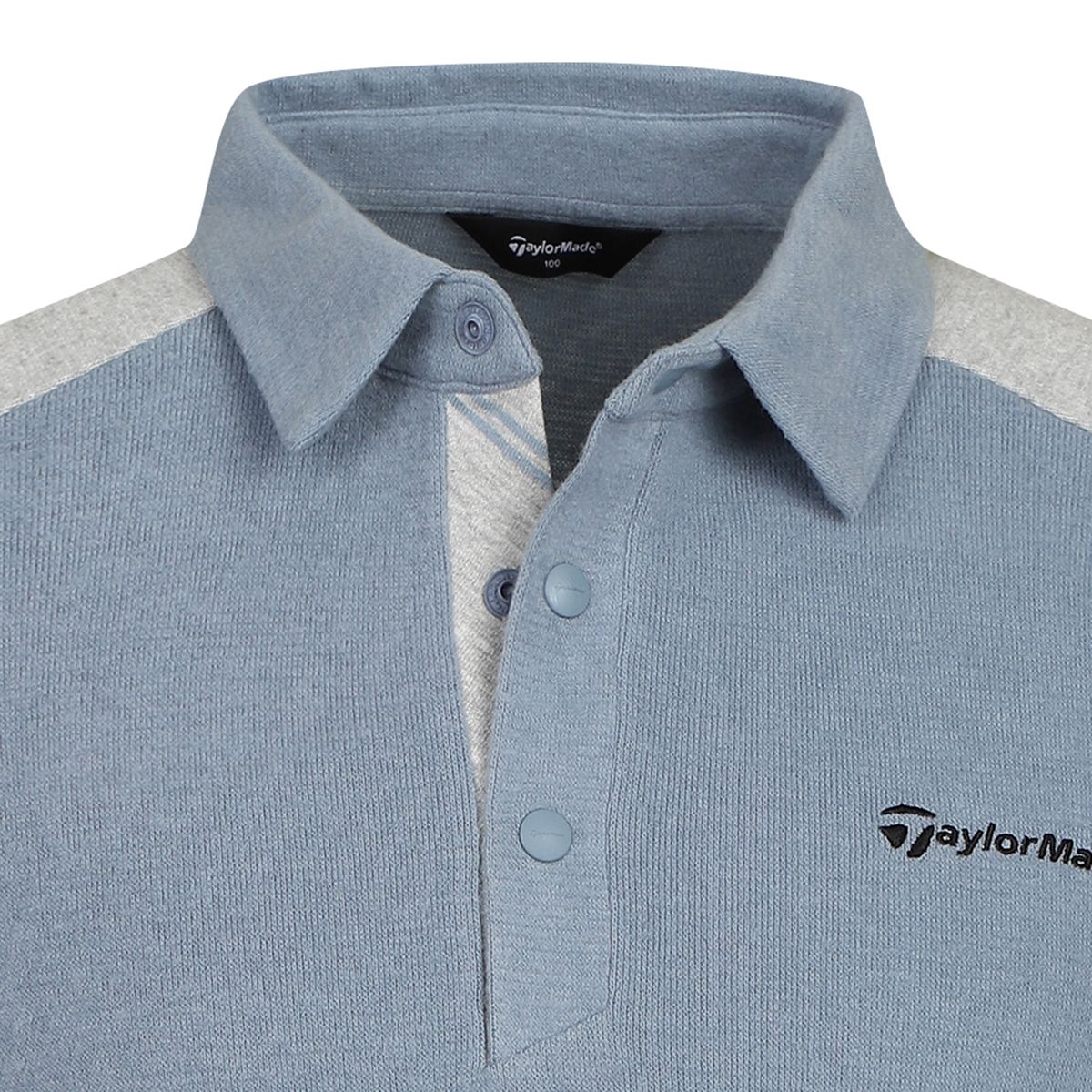 테일러메이드 어패럴(TAYLORMADE APPAREL) 남성 니트 하이브리드 카라 티셔츠 TTO-32HG43-940