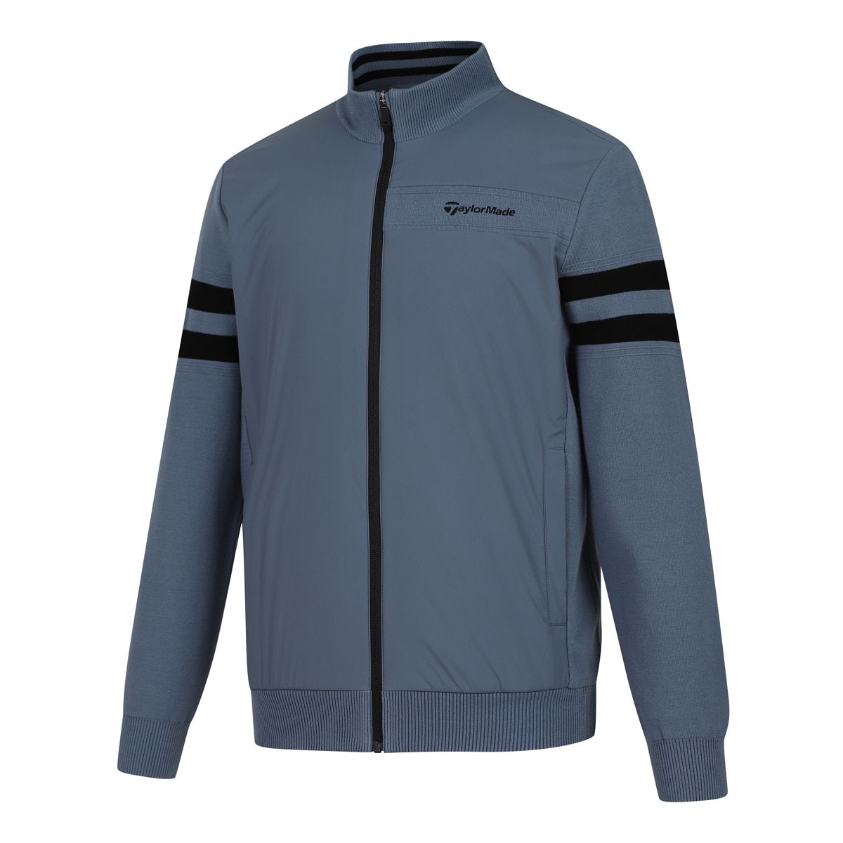 테일러메이드 어패럴(TAYLORMADE APPAREL) 남성 우븐 하이브리드 집업 니트 가디건 TSO-33HG21-940