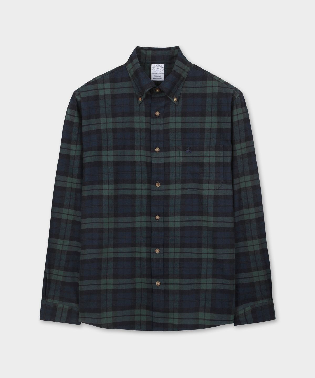 브룩스 브라더스(BROOKS BROTHERS) 플란넬 체크 셔츠 (멀티) (BBTHMFF401)