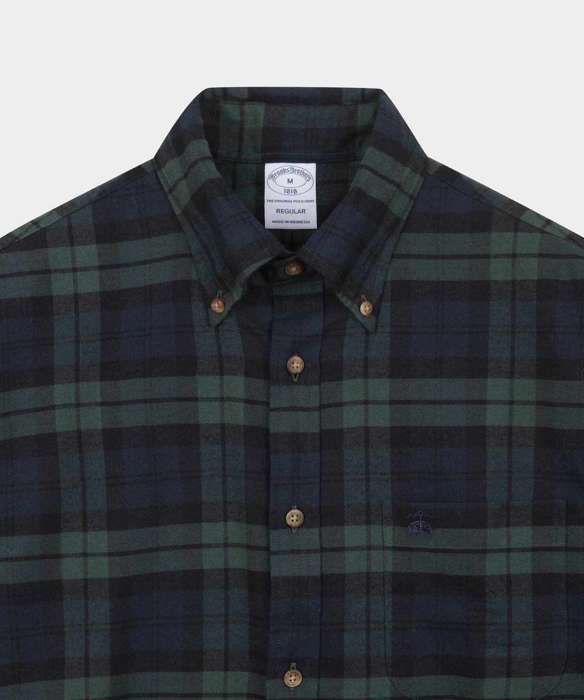 브룩스 브라더스(BROOKS BROTHERS) 플란넬 체크 셔츠 (멀티) (BBTHMFF401)