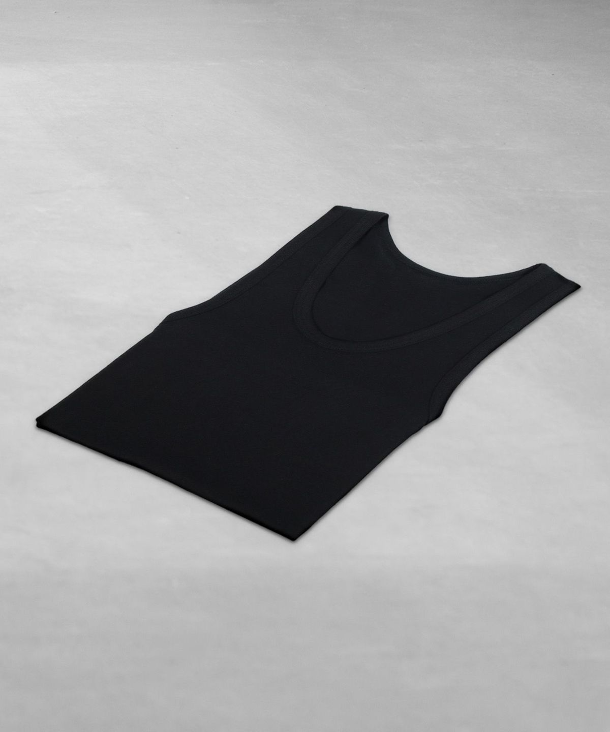 트라이(TRY) [2PACK] T Stretch Cotton Tank Top_BLACK