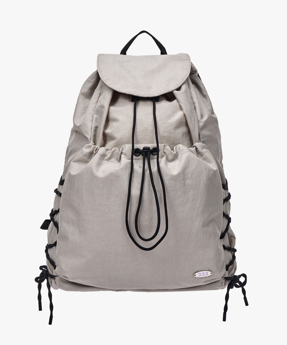 트리마치(TRIMARCH) Loopy String Backpack / Light Gray