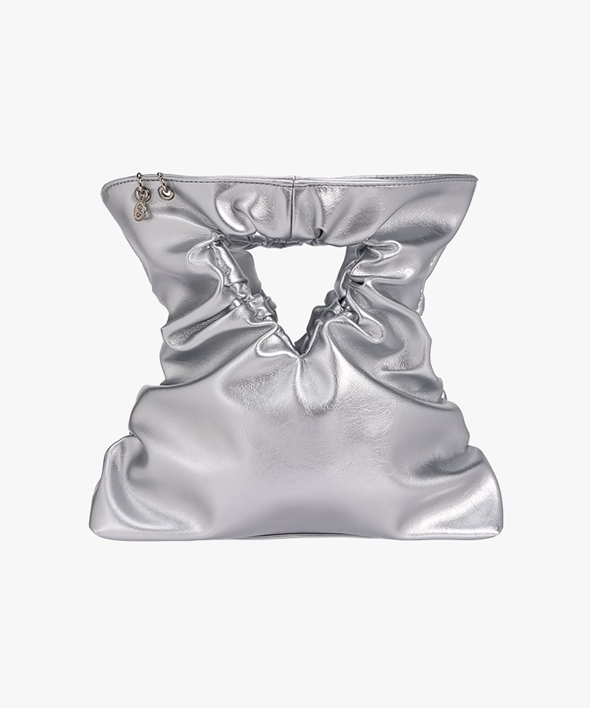 트리마치(TRIMARCH) Scrunchie Tote Bag / Silver