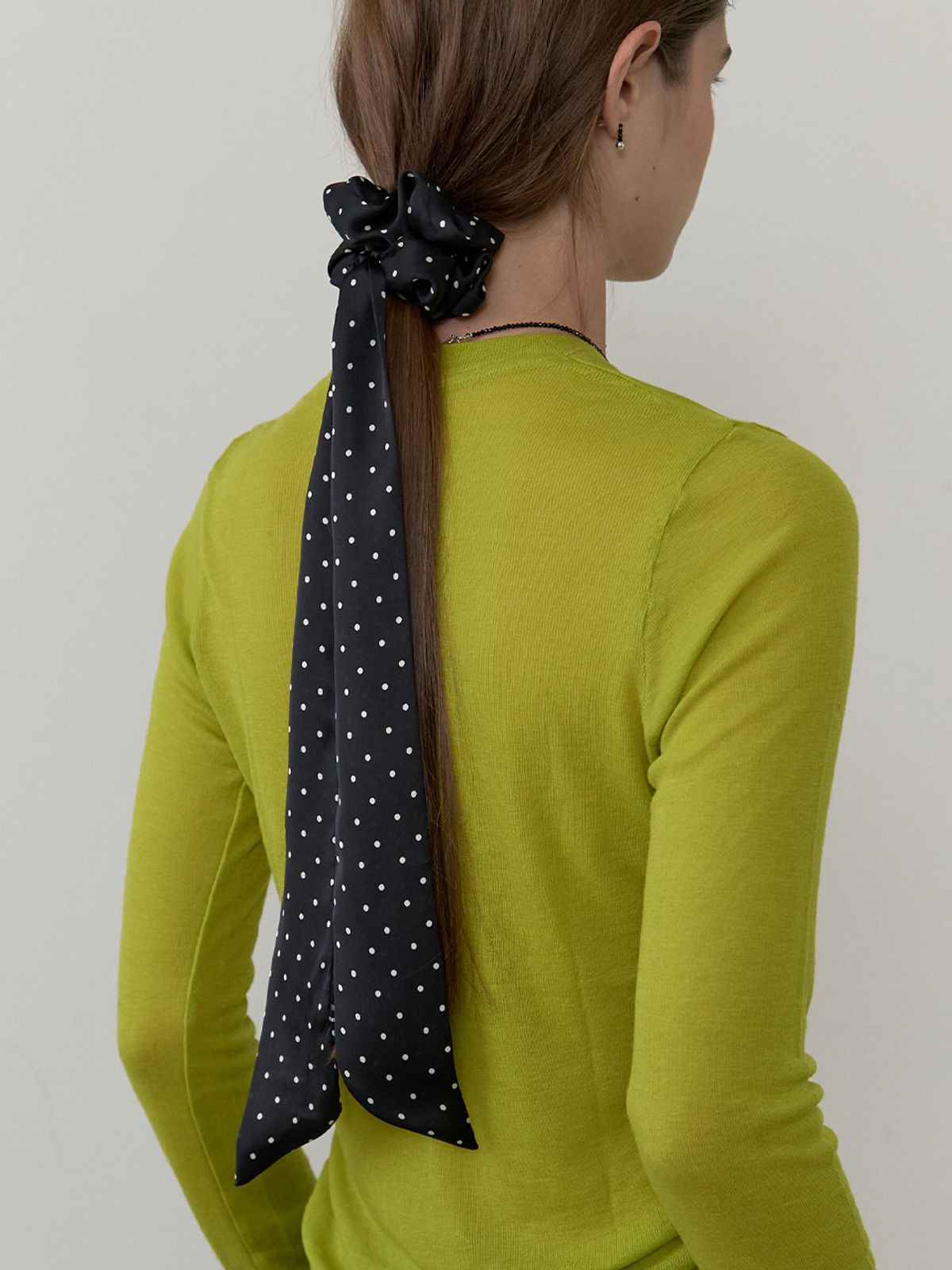 러브미몬스터(LOVE ME MONSTER) Dot Satin Two-Way Scarf_2COL (L253MSF020)