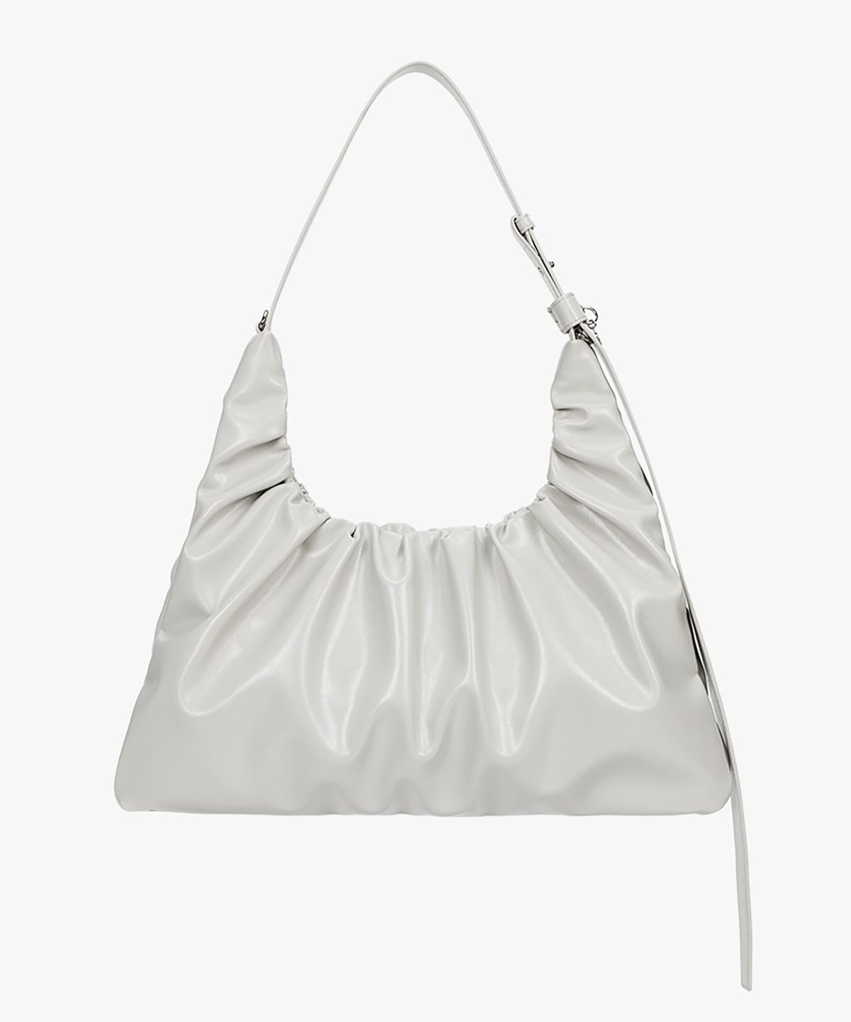 트리마치(TRIMARCH) Scrunchie Shoulder Bag / Light Gray
