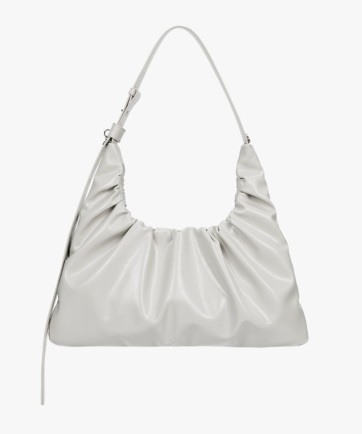 트리마치(TRIMARCH) Scrunchie Shoulder Bag / Light Gray