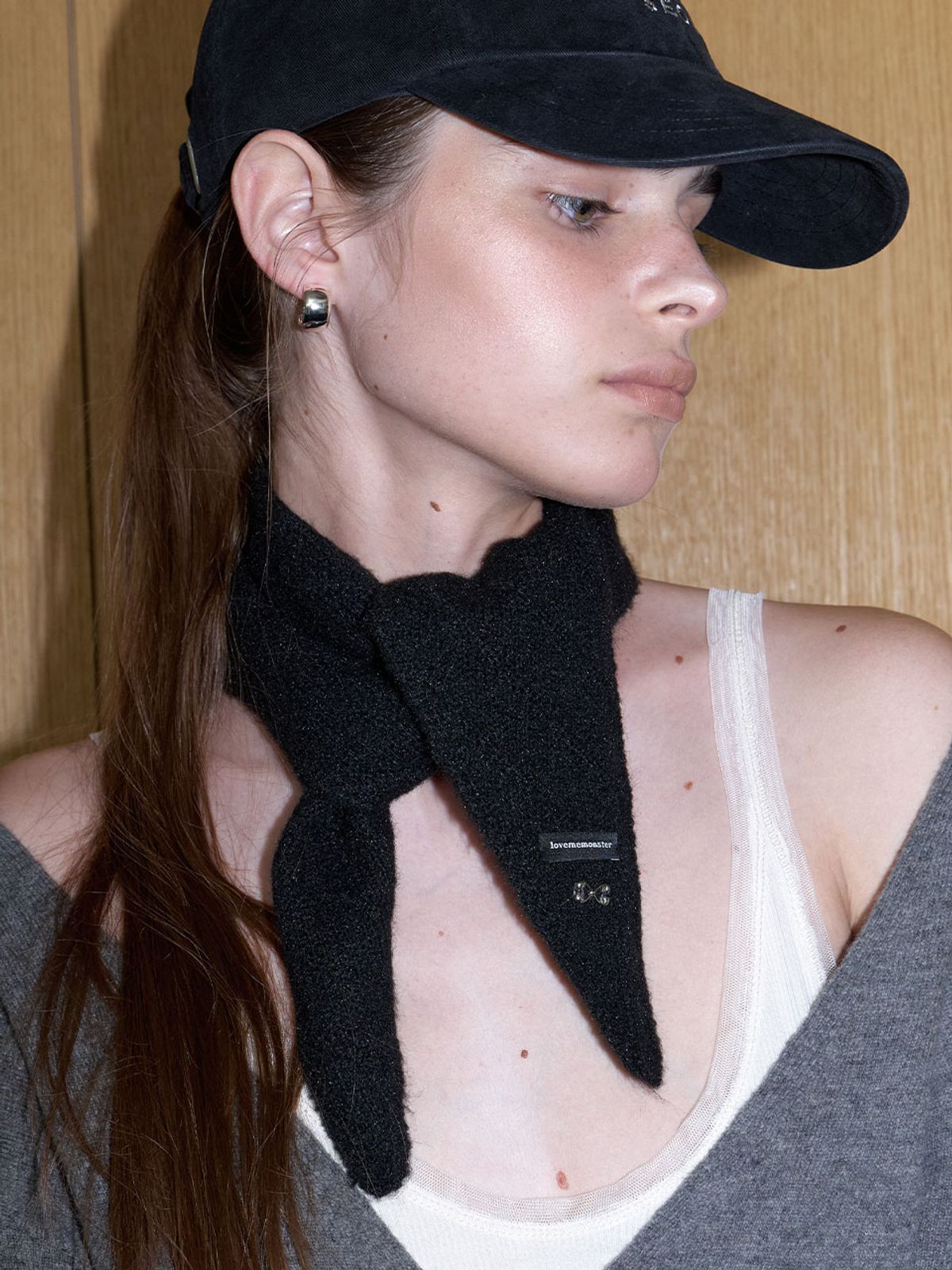 러브미몬스터(LOVE ME MONSTER) Petit Triangle Wool Scarf_5COL (L253MSF040)