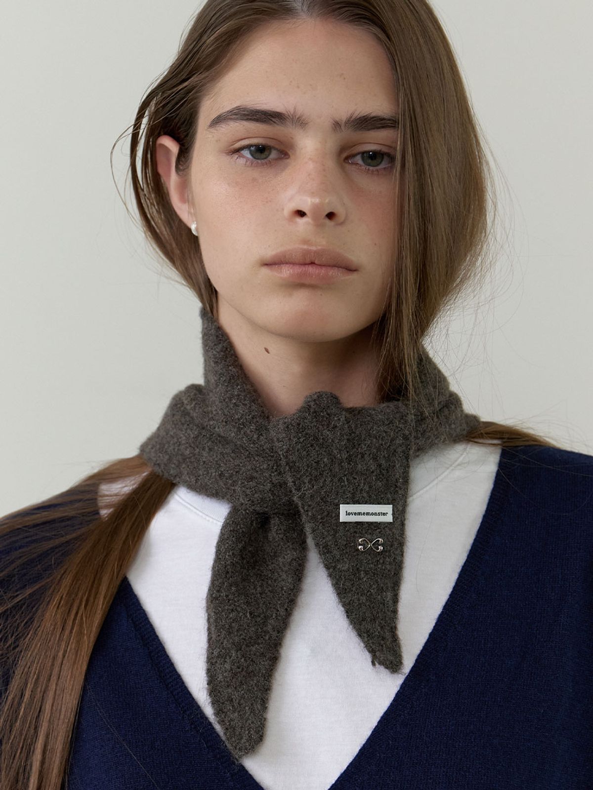 러브미몬스터(LOVE ME MONSTER) Petit Triangle Wool Scarf_5COL (L253MSF040)