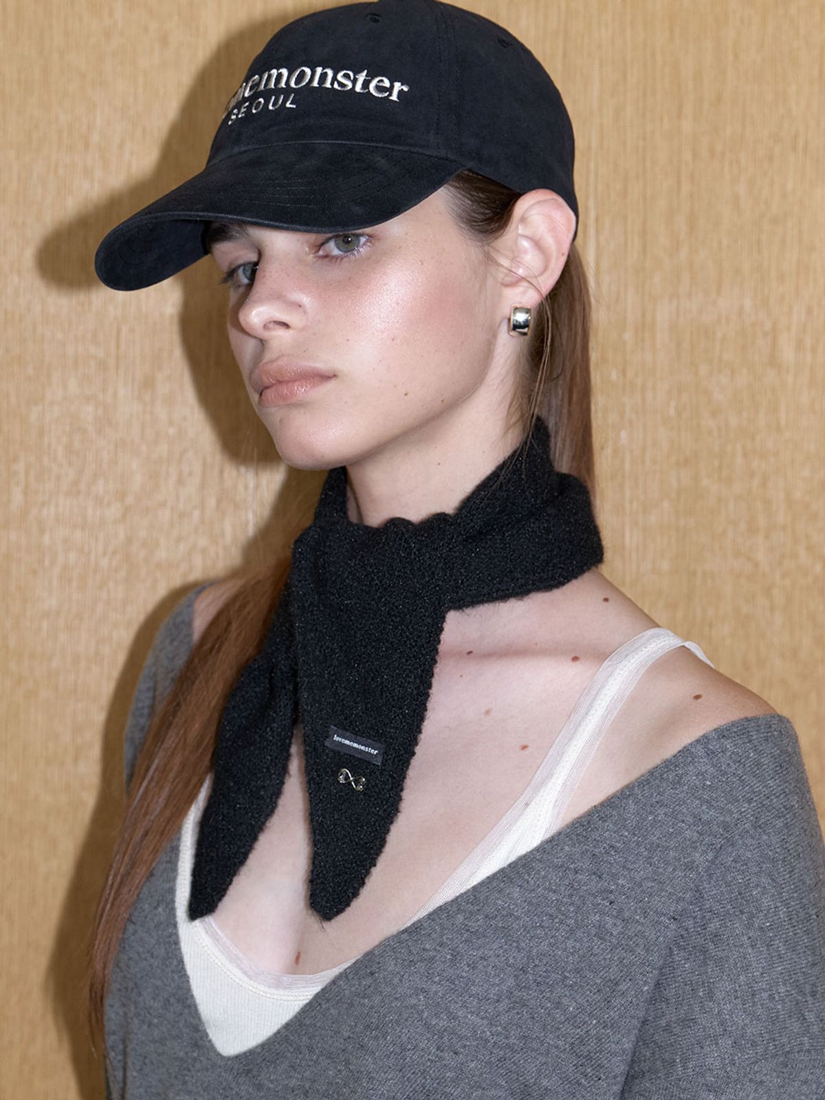 러브미몬스터(LOVE ME MONSTER) Petit Triangle Wool Scarf_5COL (L253MSF040)